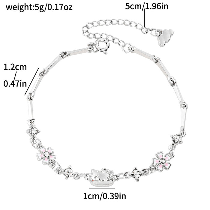 Wholesale Cartoon Anime Cat Bracelet