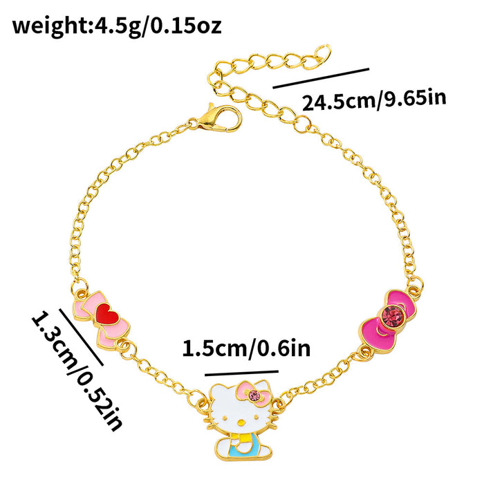 Wholesale Cartoon Anime Cat Bracelet