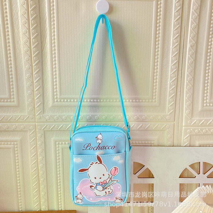 Wholesale PU Cartoon Printing Crossbody Bag Shoulder Backpack JDC-SD-Kameng002