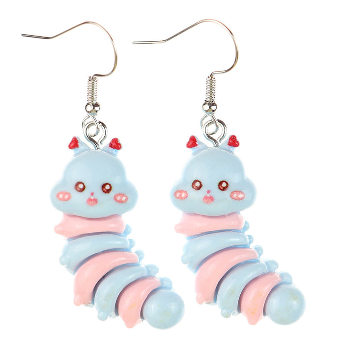 Wholesale Cartoon Animal Resin Earrings JDC-ES-niqing022