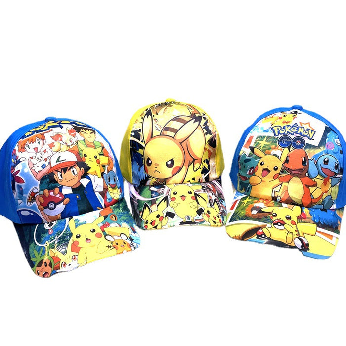 Wholesale Cute Cartoon Printed Cotton Children's Baseball Caps JDC-FH-BoD007