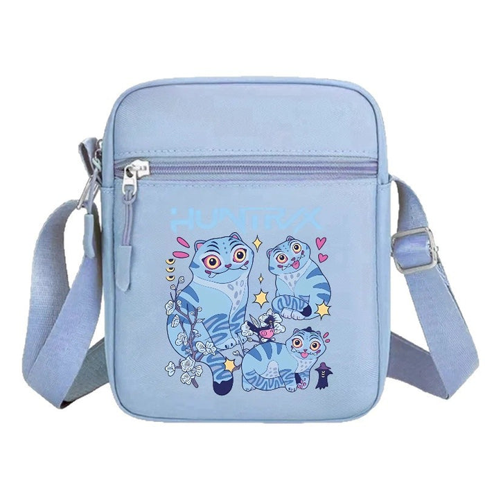 Wholesale Anime Cartoon Print Small Square Shoulder Bag For Boys Girls Cute PVC Crossbody Purse Fashion Accessory