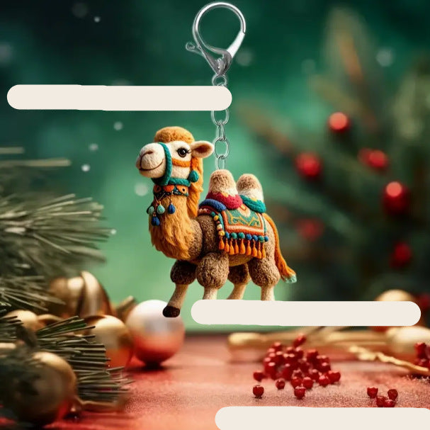Wholesale Acrylic Creative Camel Hanging Accessories