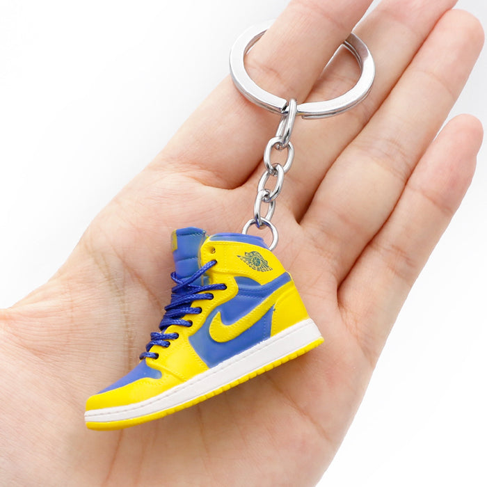 Wholesale PVC Mini Basketball Shoe Keychain JDC-KC-QLPing008