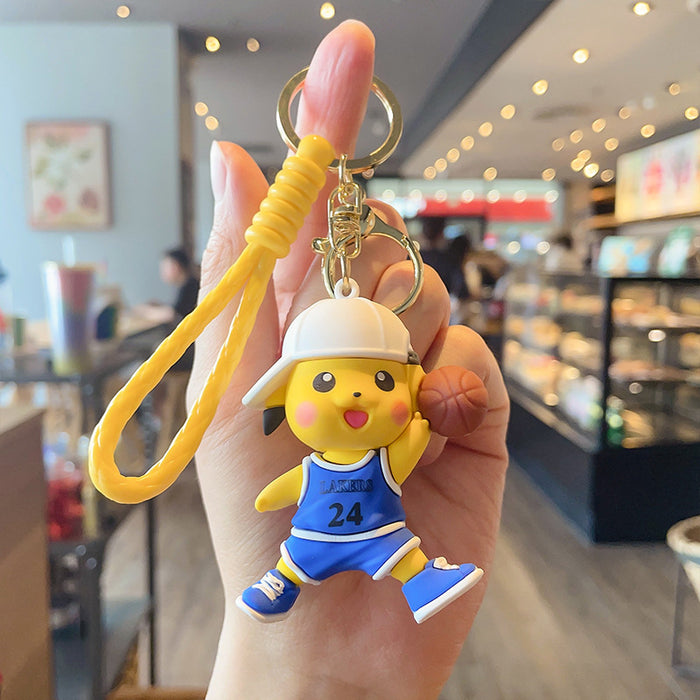 Wholesale Cartoon PVC Doll Keychain JDC-KC-JinGe087