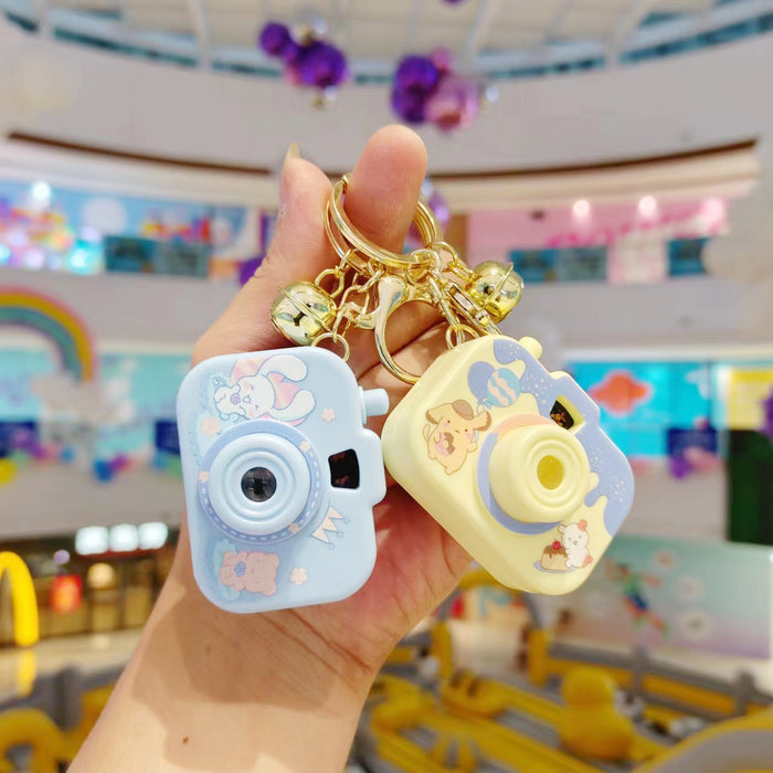 Wholesale Creative Cartoon Projection Camera Keychain JDC-KC-HuJian002