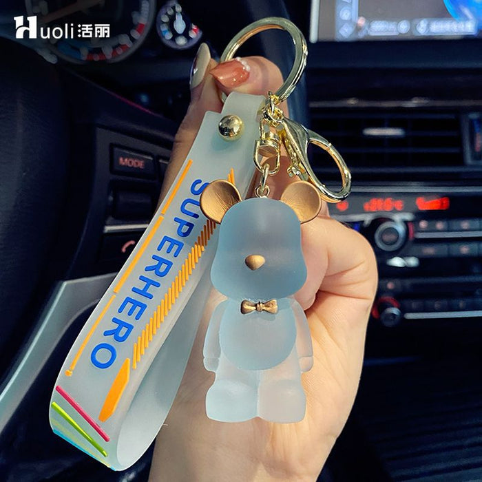 Wholesale   Bear Car Key Pendant Bear Keychain Women's Cute  Key Chain Pendant