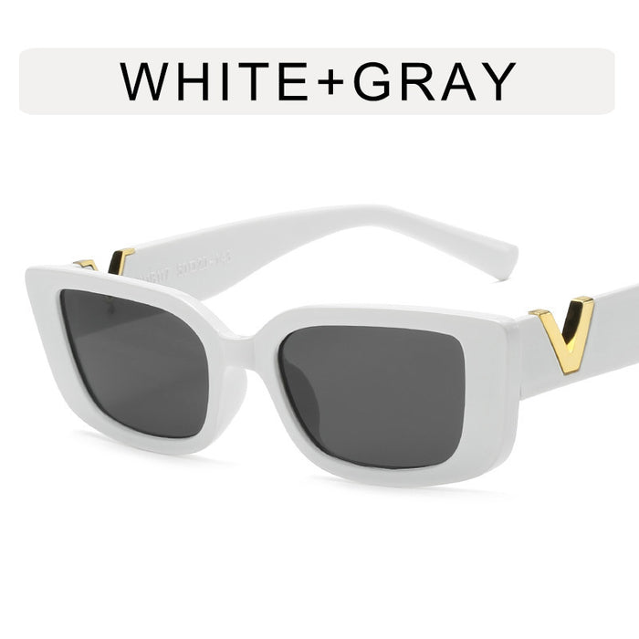 Wholesale Small frame sunglasses, same style fashionable and simple square trendy sunglasses