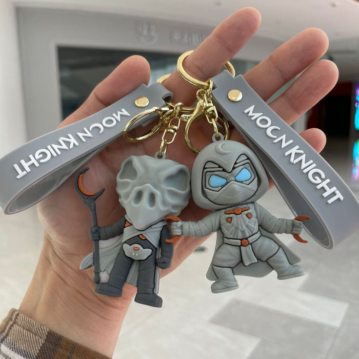 Wholesale Cross border drop glue figurine pendant, bag hanging decoration, car keychain, keychain wholesale