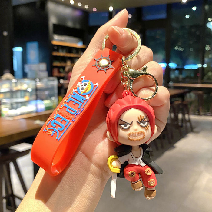 Wholesale Metal Keychain Cartoon Anime Cosplay Bag Charm Gift for Car Key Accessory MOQ≥2