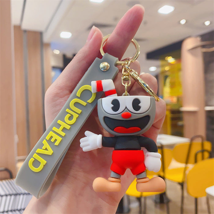 Wholesale Cartoon Teacup Monster Keychain