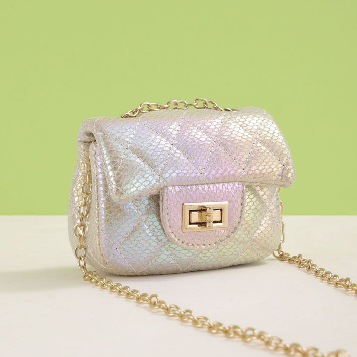 Wholesale Princess pearl accessory handbag cute bow shoulder bag chain bag