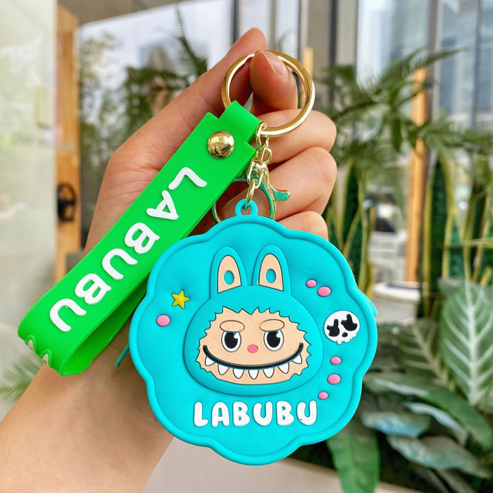 Wholesale Mini Coin Purse Keychain Little Sheep Pendant Car School Bag Key Chain Gift