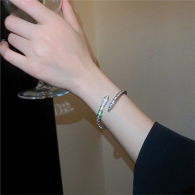 Wholesale Micro inlaid full diamond bracelet, female niche design, couple bracelet, simple and exquisite
