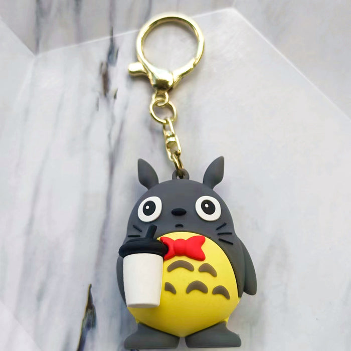 Wholesale Cartoon Doll Silicone Keychain JDC-KC-HongSheng014