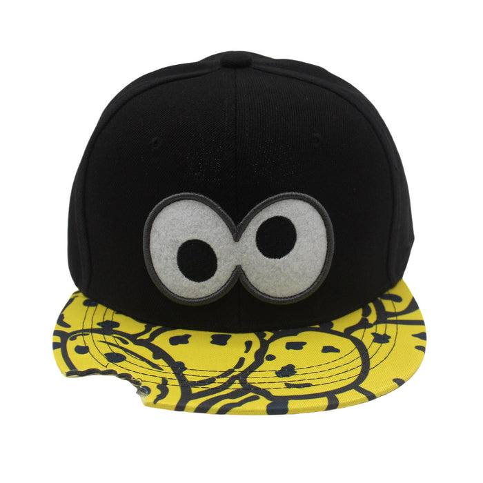 Wholesale Polyester Cartoon Letters Embroidery Flat Brim Baseball Cap JDC-FH-ZhiXie018