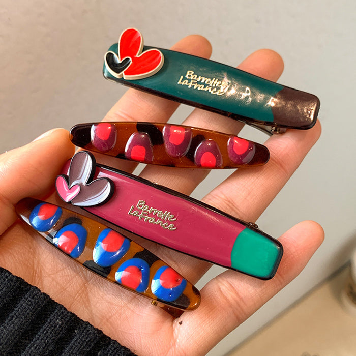 Wholesale Love  Hairpin Duckbill Clip Side Women's Front Broken Hair Bangs Clip