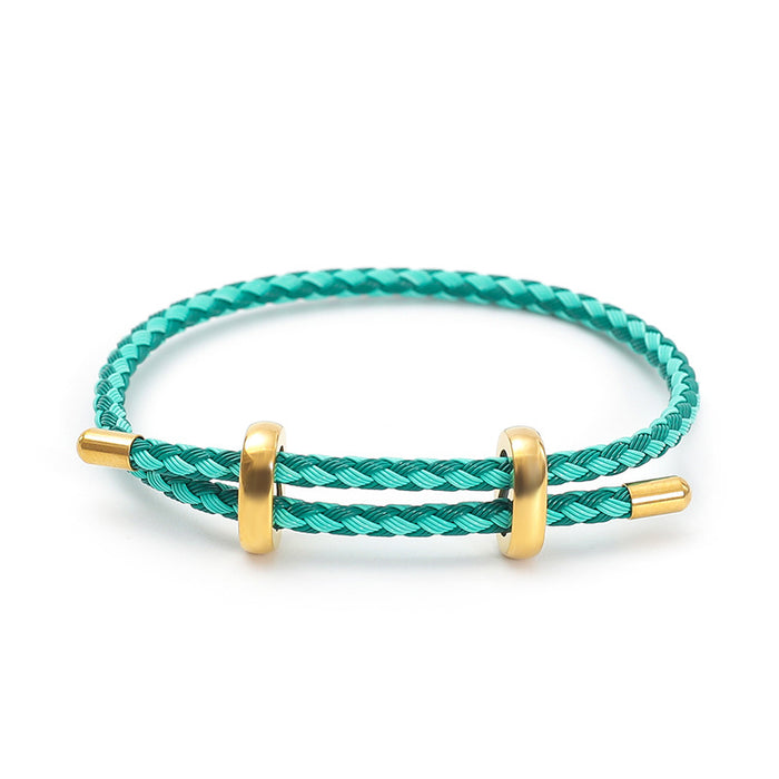 Wholesale 8-Shaped Buckle Wire Rope Bracelet