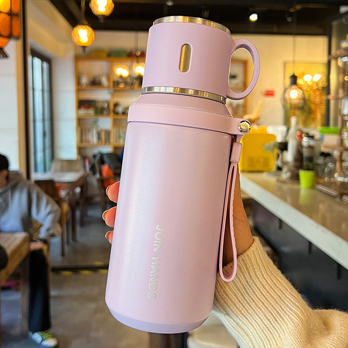 Wholesale Stainless Steel Tea and Water Separation Thermos Cup
