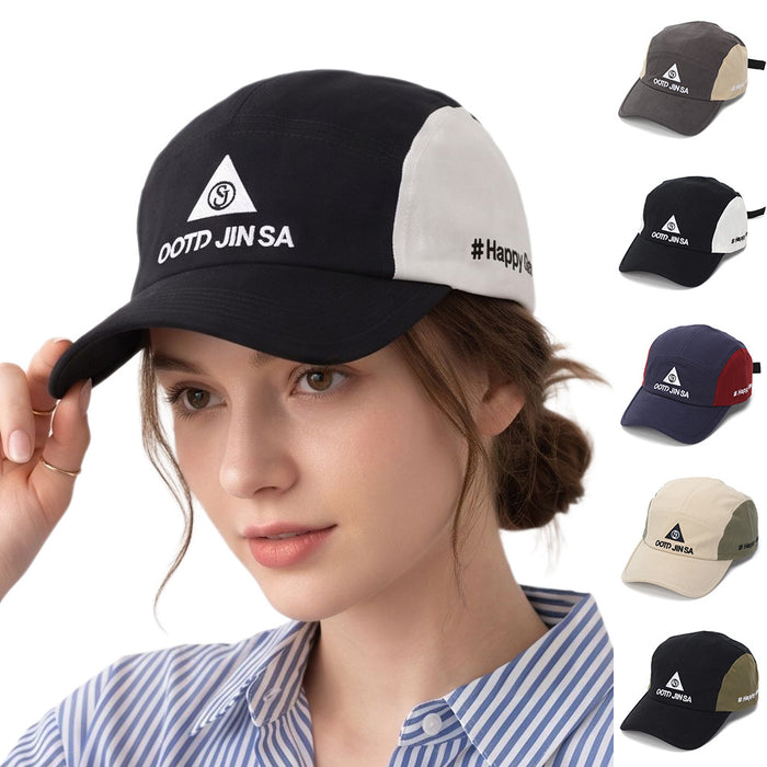 Wholesale Retro Workwear Contrast Color Baseball Cap Fashion Accessory