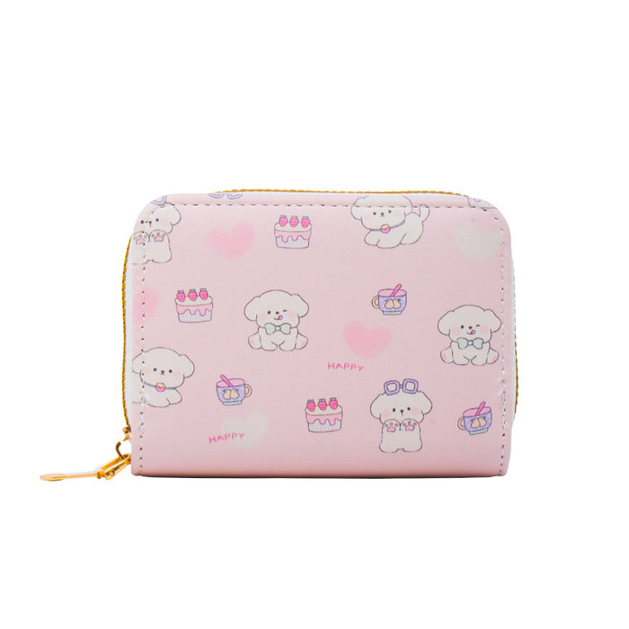 Wholesale  cartoon printing organ card holder coin purse  card holder