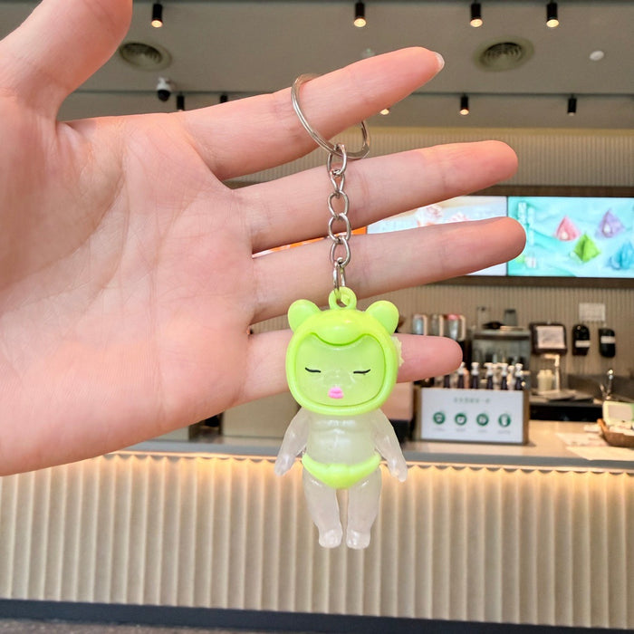 Wholesale Little Black Doll Keychain Pendant Small Gift