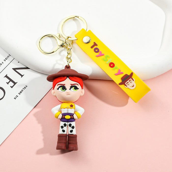 Wholesale Doll Silicone Keychain Hanging Doll