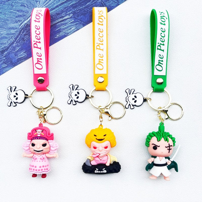 Wholesale PVC Cartoon Doll Keychain JDC-KC-ChuC049