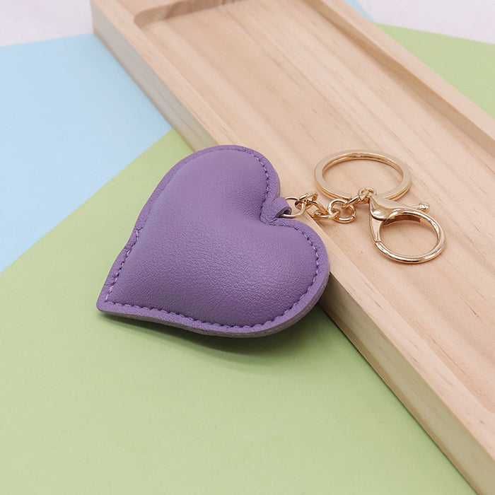 Wholesale PU Leather Love Keychain JDC-KC-SuiY002