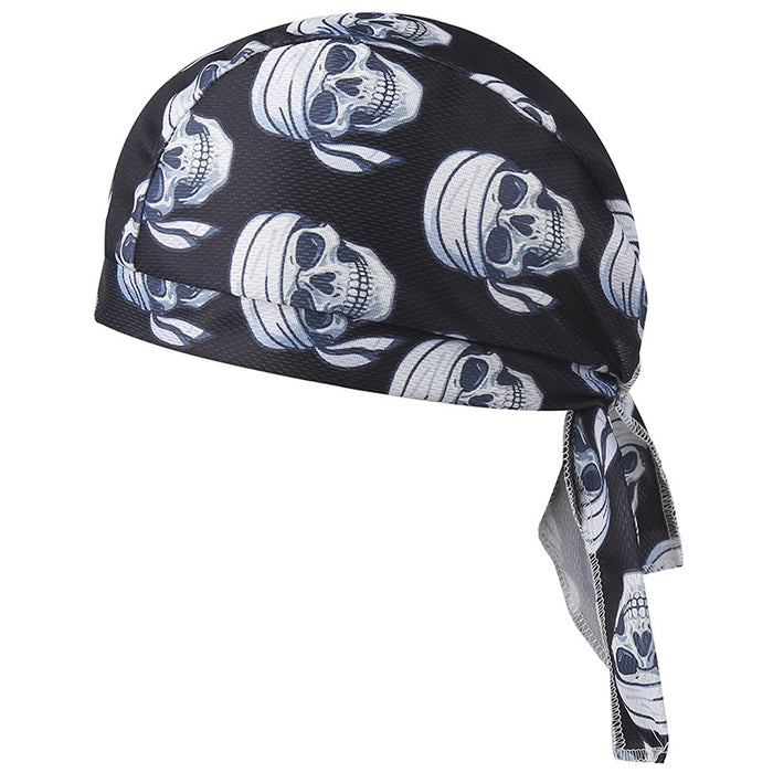 Wholesale Sports Print Skull Pirate Hat Outdoor Adult Men and Women Sunscreen Hat