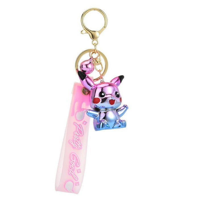 Wholesale Acrylic Glossy Mini Doll Keychain JDC-KC-YanG039