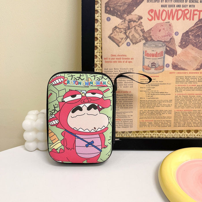 Wholesale  Cartoon  Headset Storage Bag Large Coin Purse Charger Data Cable Hard Disk Mobile Power Storage Box