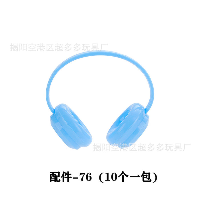 Wholesale Suitable for 17cm doll shoes,  bags,  glasses,  pendants,  cameras,  beach chairs,  surfing transparent protective cases