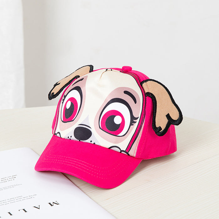 Wholesale Cotton Children's Three-dimensional Print Dog Ears Baseball Cap JDC-FH-WeiShang004