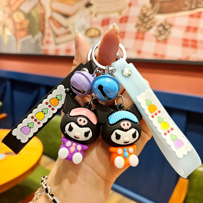 Wholesale Silicone Cartoon Doll Keychain JDC-KC-YiZhuo001