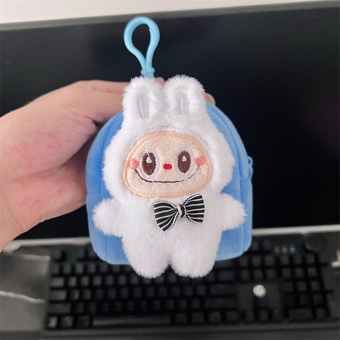 Wholesale Cute cartoon mini wallet,  portable and can be hung on a bag