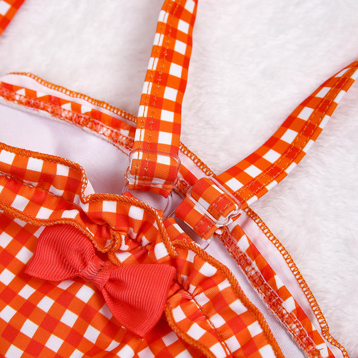 Wholesale Wholesale new cute one-piece cartoon baby swimsuit quick drying skirt style children's swimsuit