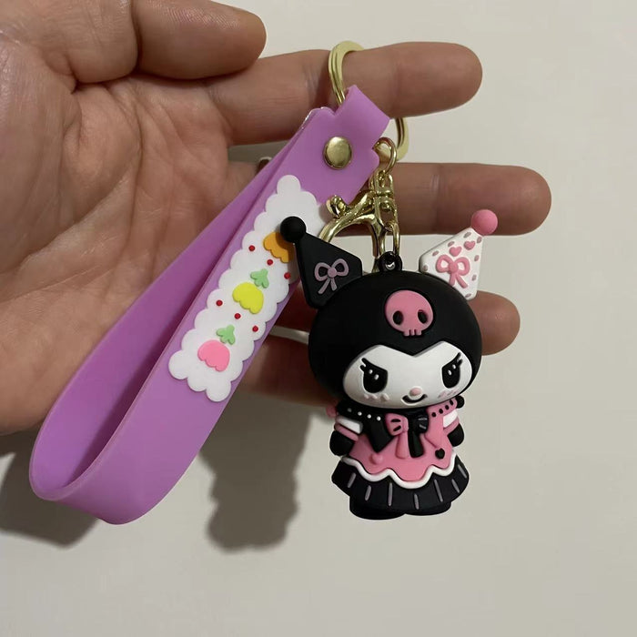 Wholesale Cartoon figurine hanging decoration creative keychain backpack pendant