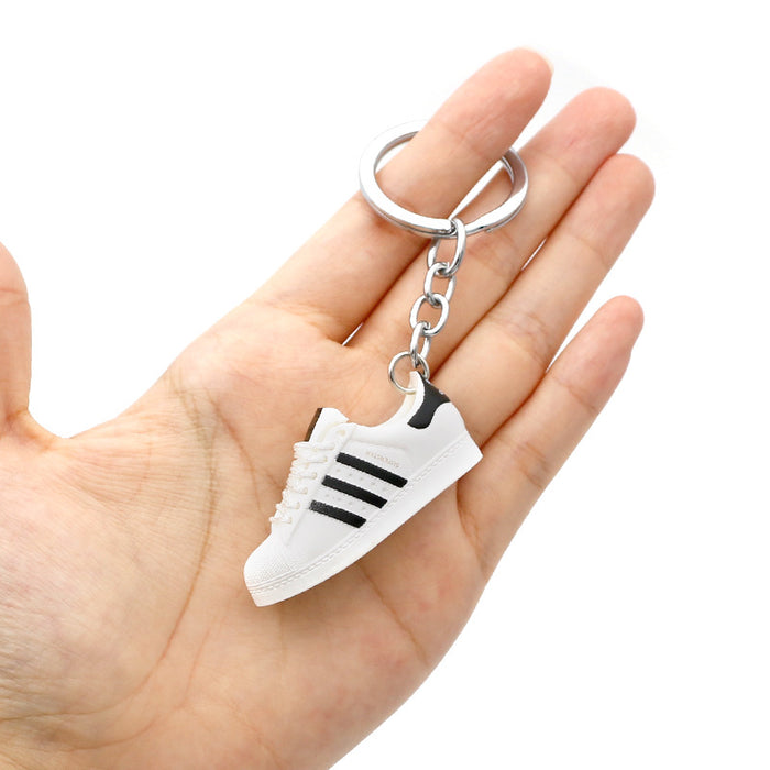 Wholesale PVC Basketball Shoe Model Keychain JDC-KC-QLPing014
