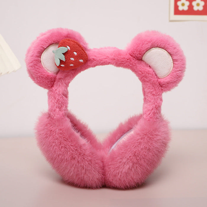 Wholesale Earmuffs Plush Cute Cartoon Ear Warmer Ear Defenders Foldable (M) JDC-EF-ZaoM005