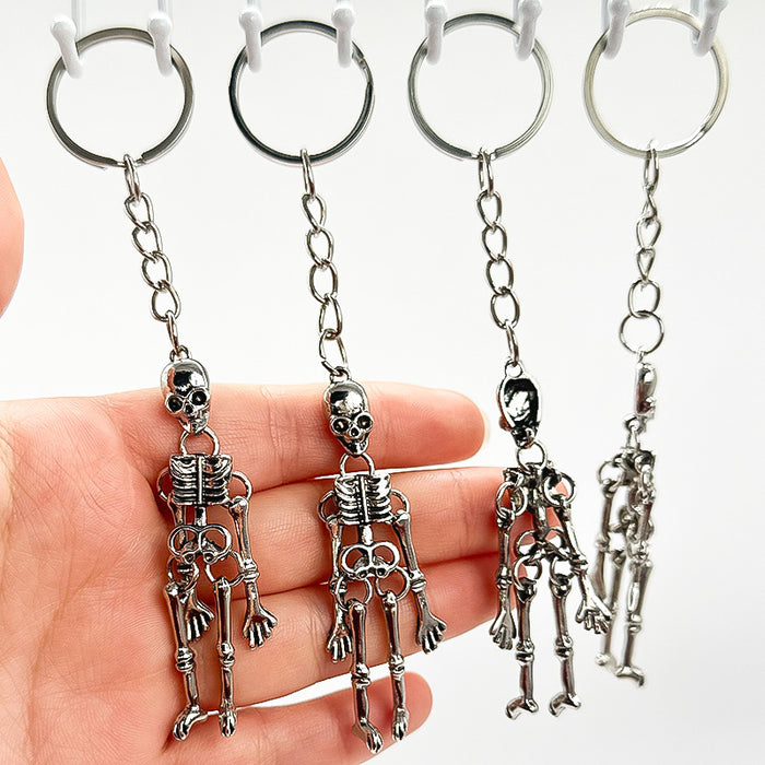 Wholesale Alloy Skull Keychain JDC-KC-TYS009