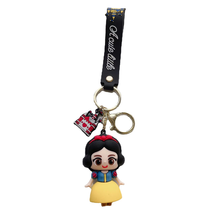 Wholesale Cute Cartoon Three-dimensional Silicone Keychain JDC-KC-JuShu031