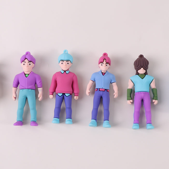 Wholesale Kpop Cartoon Anime Backpack Accessories Keychain