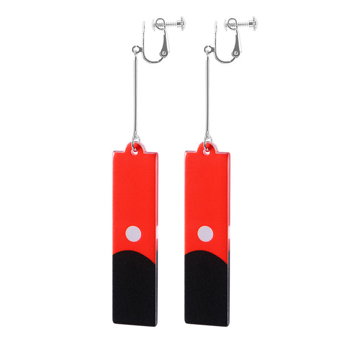 Wholesale Earrings, acrylic ear clips, cos earrings