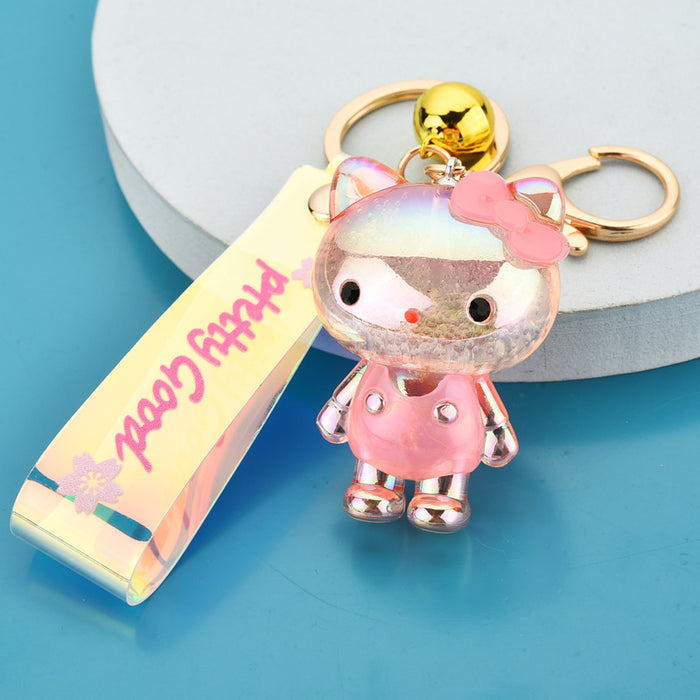 Wholesale Acrylic Cartoon Doll Keychain JDC-KC-WoA034