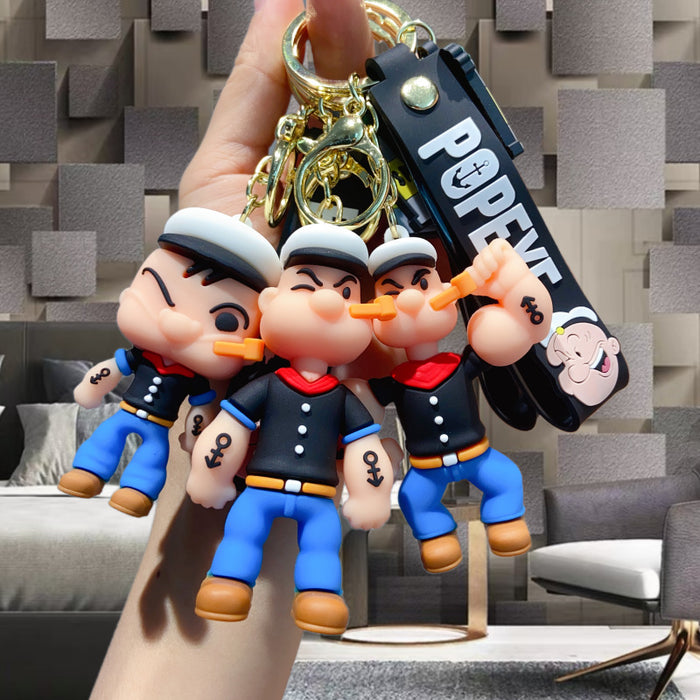 Wholesale Cartoon Cute Doll PVC Keychain JDC-KC-Yid028