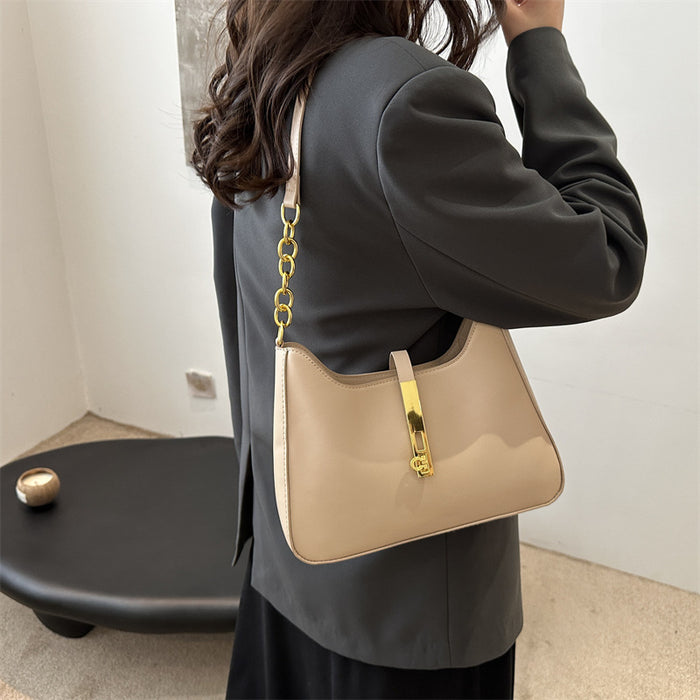 Wholesale Lock Popular Fashion Underarm Small Square Women's Bag JDC-SD-HT028