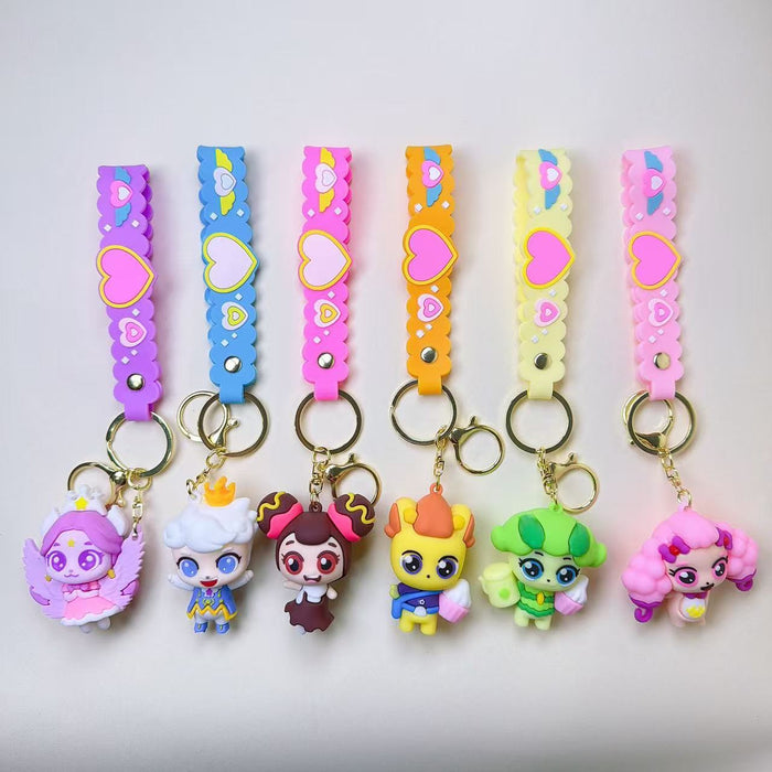 Wholesale Cute Cartoon 3D Keychain Pendant PVC Bag Charm Backpack Accessory Party Gift