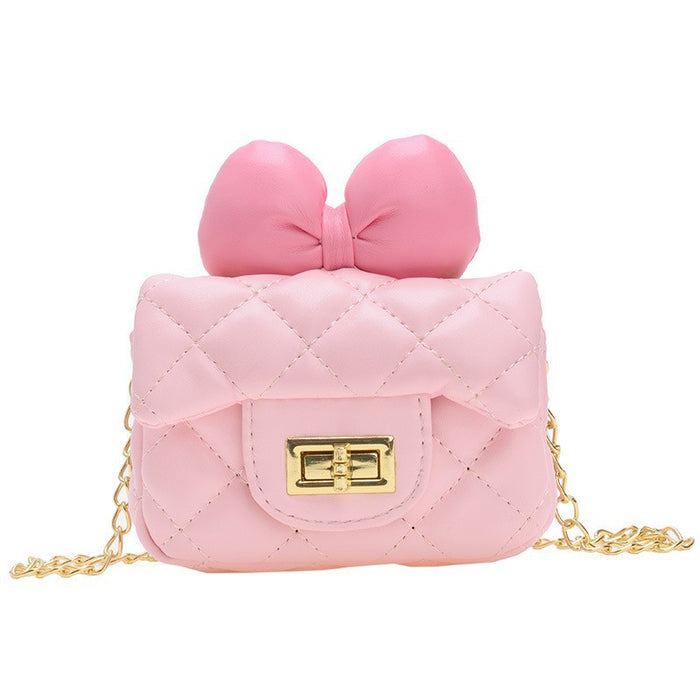 Wholesale Mini shoulder bag with bow chain crossbody small bag