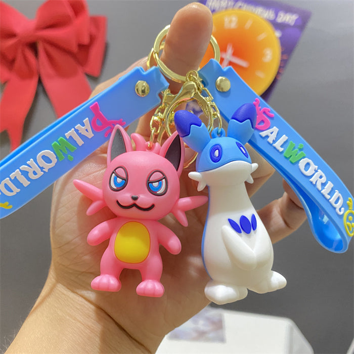 Wholesale PVC Cartoon Doll Keychain JDC-KC-WuYi040